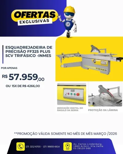 Vende-se esquadrejadeira de precisão Pronta entrega ( Grande vitória )