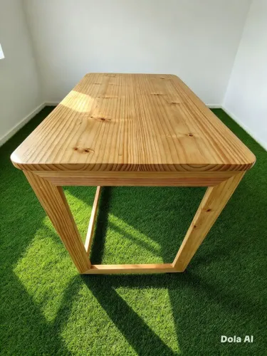 Escritório, estudos, home office, Mesa, pinus,madeira, sala, quarto