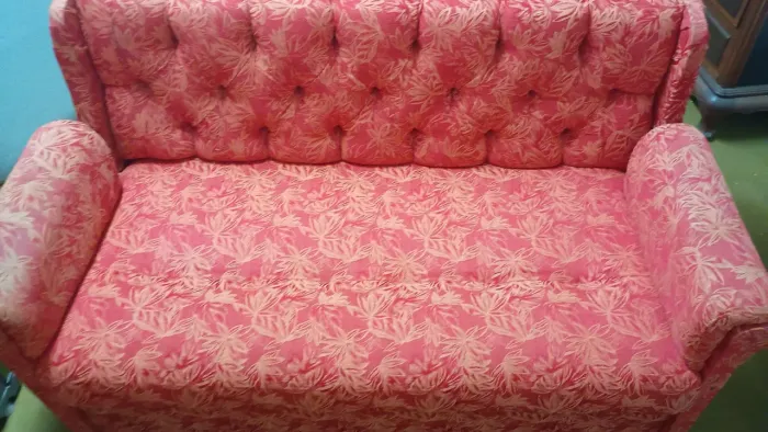2.Sofas Cama 2.lugares,com Almofadas Fixo