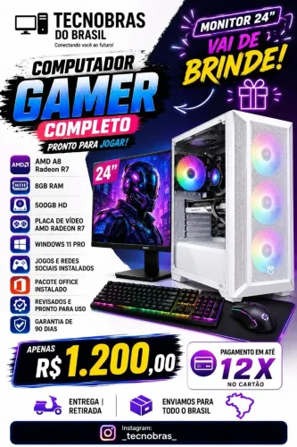 Computador Gamer Completo