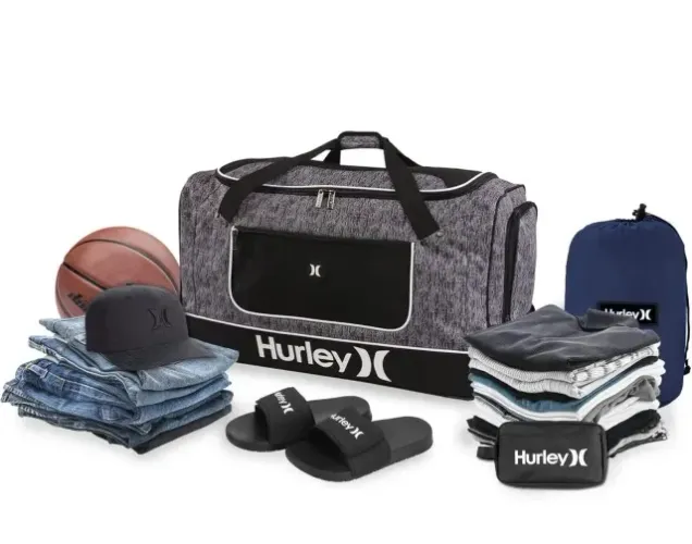MALA DE VIAGEM HURLEY COM RODINHAS
