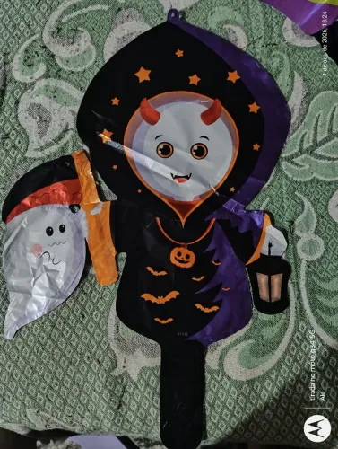 Kit 4 balões metálicos Halloween