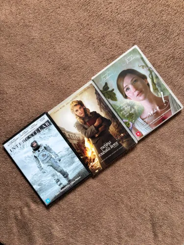 dvd mãe interestelar e a menina que roubava livros originais
