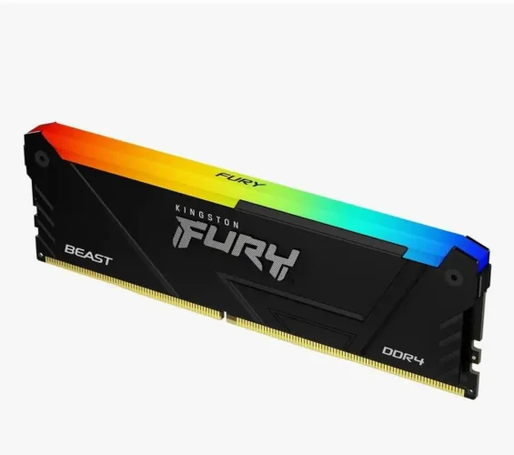 Kit 16GB RAM Kingston Fury Beast DDR4 3200MHz (2x8GB) - R$ 750