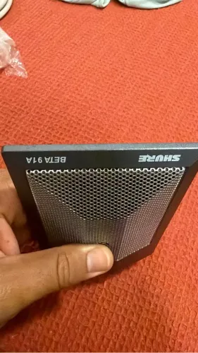 Microfones shure disponíveis 