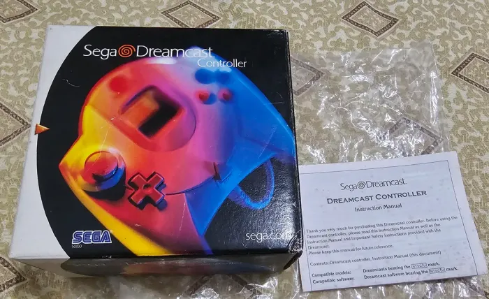 Controle Sega Dreamcast Novo na caixa
