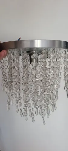 Lustre cristal acrílico