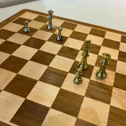 Jogo de Xadrez Magnético/Dobrável/Madeira/40X40cm, R$2.656,31!