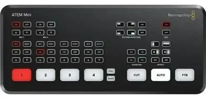 Switcher Blackmagic Design Atem Mini Hdmi Preto