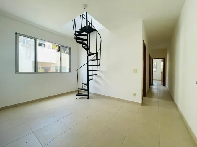 Cobertura para aluguel, 2 quartos, 1 suíte, 1 vaga, Estrela Dalva - Belo Horizonte/MG