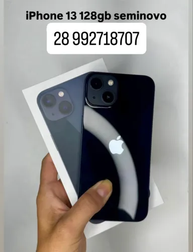 iPhone 13 128GB Seminovo PRETO
