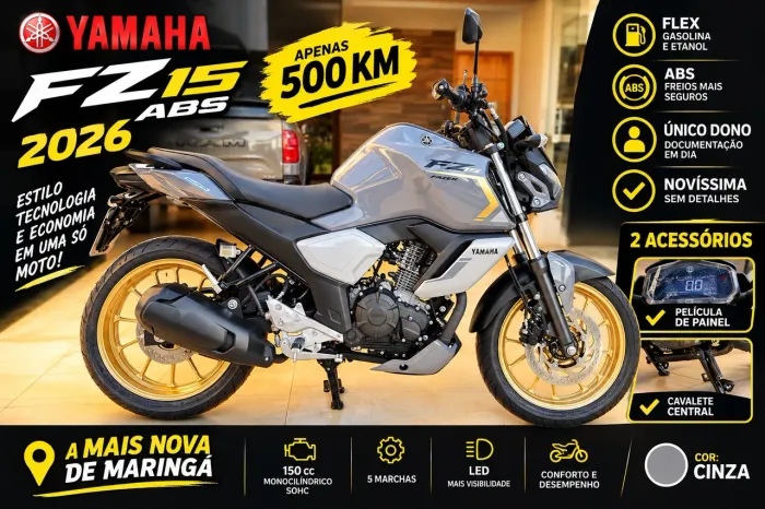 Yamaha FZ15 Abs 2026