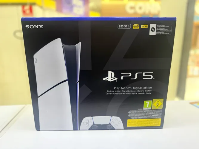 PS5 slim 825GB mídia digital 