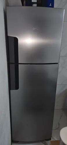 Geladeira inox nova 377 Litros - Sem trocas