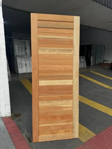 PORTA MACIÇA MISTA 60cm, 70cm ou 80cm