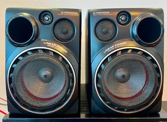 Caixas Acústicas Pioneer S-P3600V - 75w - Funcionando 100%