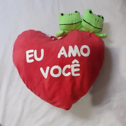 Coração de pelúcia 