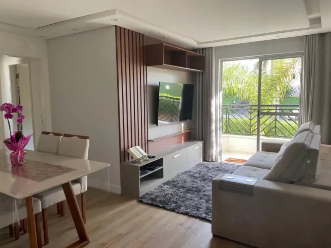 Apartamento mobiliado com 2 dormitórios no bairro do Medeiros - Jundiai SP