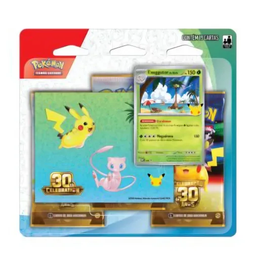 Triplo coleção 30 anos Pokémon