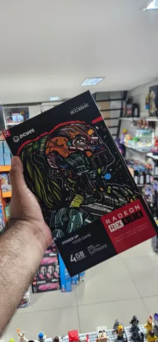 Placa de Vídeo RX 550 4GB PCYES.