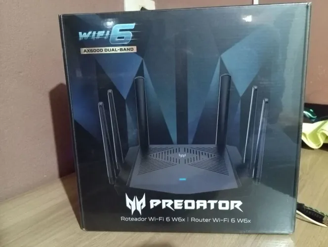 Roteador Gamer Predator W6x