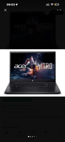 Notebook Gamer Acer Nitro