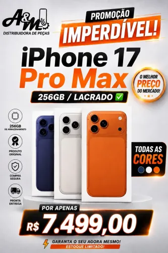 IPHONE 17 PRO MAX 256 (LACRADO)