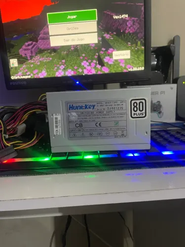 Vendo fonte hantkey 300w com selo 80plus 