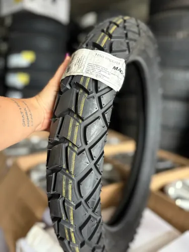 Pneu traseiro 120/80R18 Maggion Sportissimo (montagem grátis)