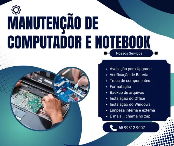 REPARO DE PCS E NOTEBOOKS