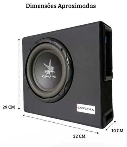 Caixa de som automotivo corzus CXS 200