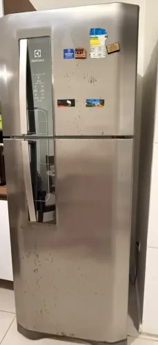 Geladeira Inox Electrolux Usada