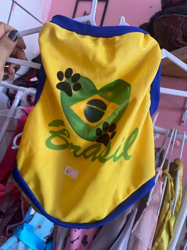 Camisas pet Brasil 