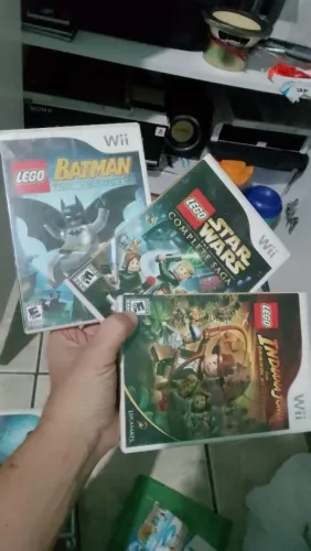 3 jogo Wii original lego 