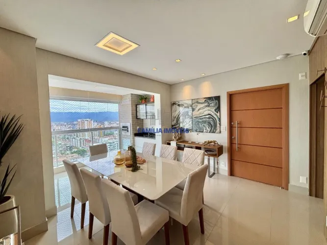 Apartamento á venda ou aluguel 3 quartos suites Boqueirão Santos