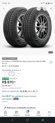 Pneus Goodyear