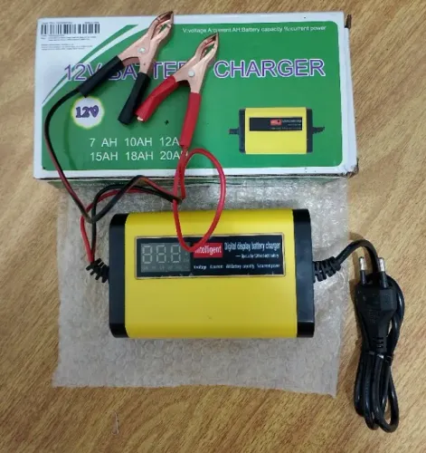 Carregador Inteligente Bateria Automotiva Moto Flutuação 12v - Entrega JP