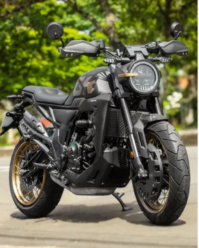 Zontes GK 350 Preta Zero 2025
