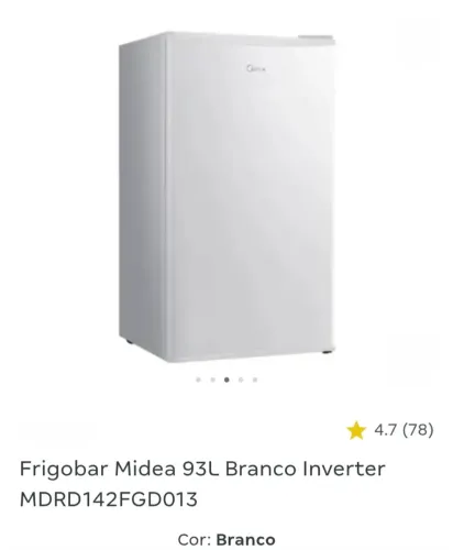 Frigobar Midea 93L