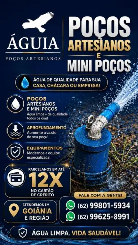 Mini Poço e Poço Artesiano ?