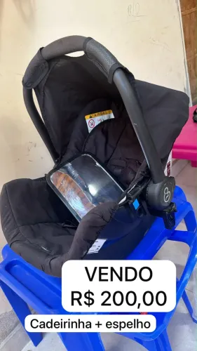 Bebê conforto Galzerano + espelho 