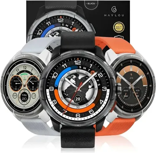 Smartwatch Xiaomi Haylou Solar Ultra Com GPS Integrado/Compatível Com Strava (Lacrado)