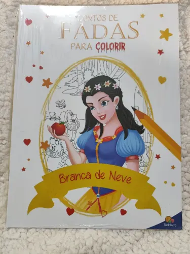 Contos de Fadas para Colorir Branca de Neve