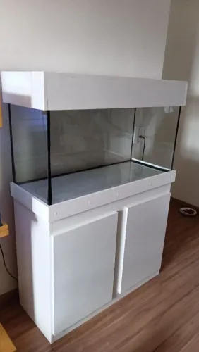 Aquario 100x40x50 200 litros com móvel