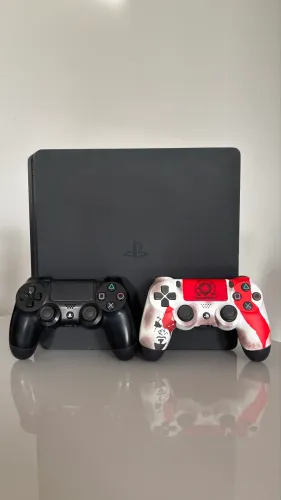 Ps4 slim DESTRAVADO COM JOGOS A SUA ESCOLHA 
