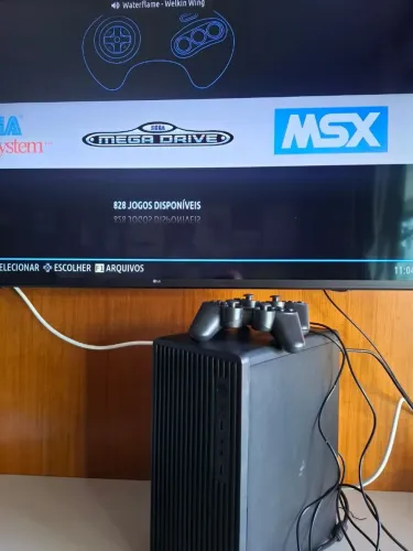PC GAMER RETRÔ COM PLACA DE VÍDEO 1 GIGA HD DE 2 TERAS PLACA MÃE AMD VENDO OU TROCO