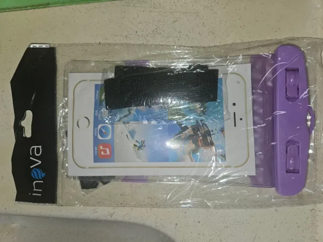 Capinha celular proteção chuva