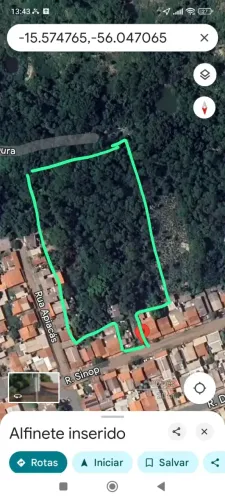 Terreno de 10.980m² na região do CPA III em Cuiabá codigo: 307069