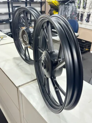 RODA LIGA LEVE TITAN FAN START 150 160 KS PE DE GALINHA PRETO
