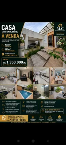 Casa térrea Vicente Pires DF